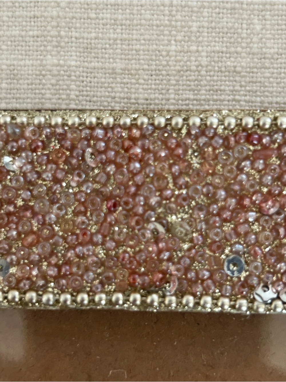 Beaded Sparkle Photo Frames set of 2 - Picture 3 of 9